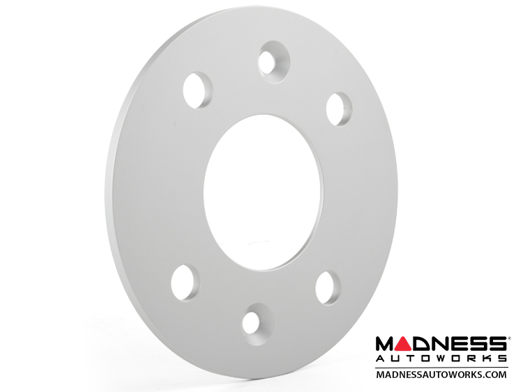 Pair 16mm Wheel Spacers With Bolts For Smart Fortwo – 3 Hole Aluminum